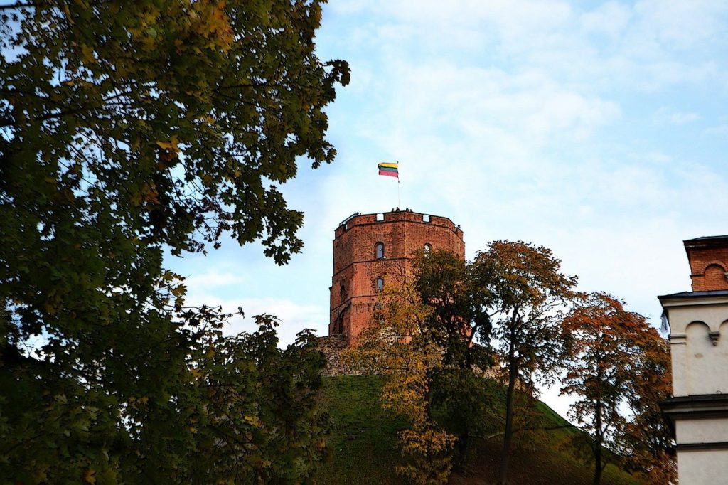 Gediminasův hrad – nejstarší hrad Vilniusu.