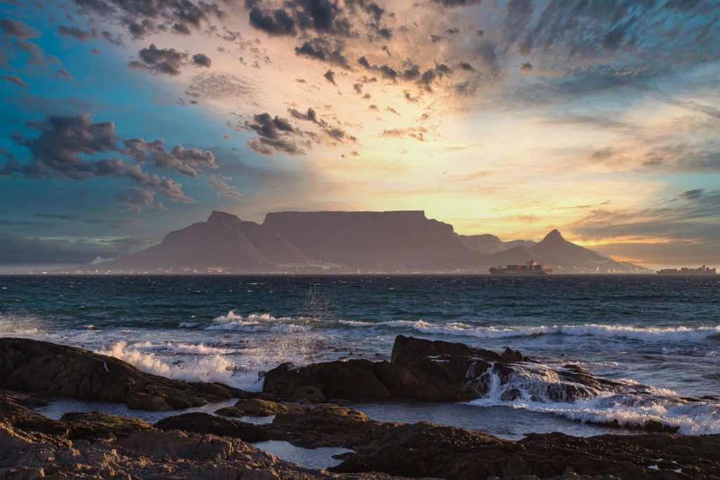 Stolová hora je považována za symbol Kapského města.
