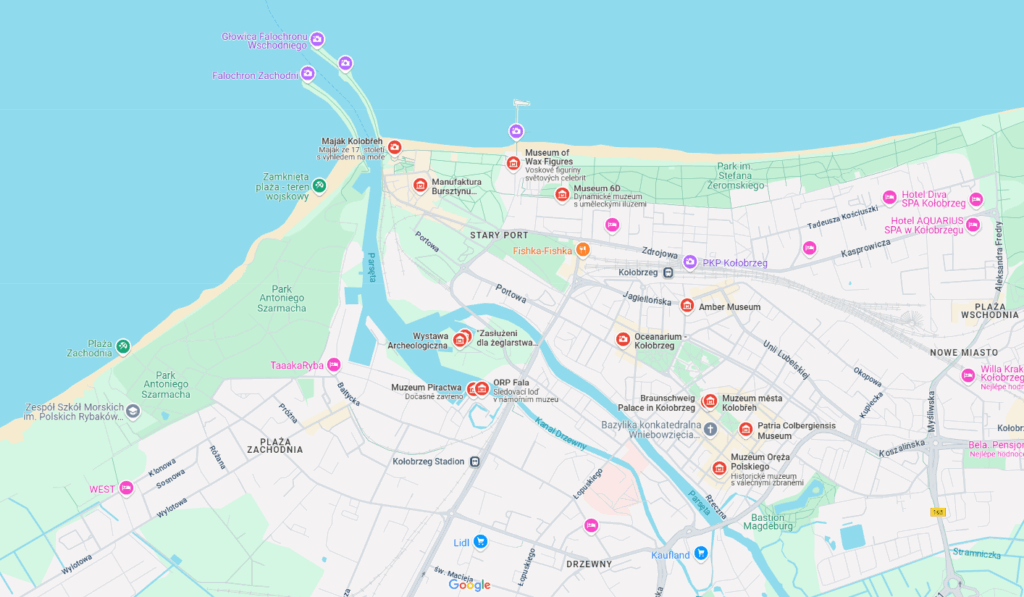 Město Kolobřeh má co nabídnout každému.